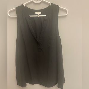 Joie black silk tank in size Medium